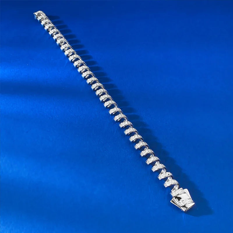 Luxury Diamond Studded Coiled Design Bangle Bracelet