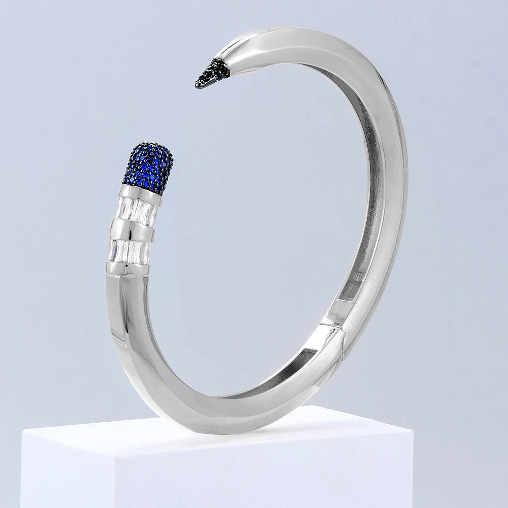 Pencil Designs Bangle Cuff Bracelet For Women