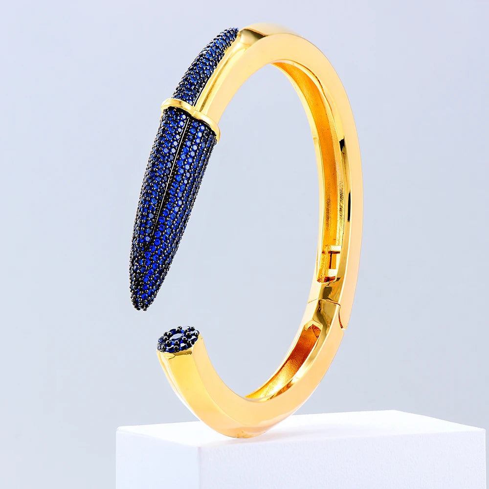 Pencil Designs Bangle Cuff Bracelet For Women