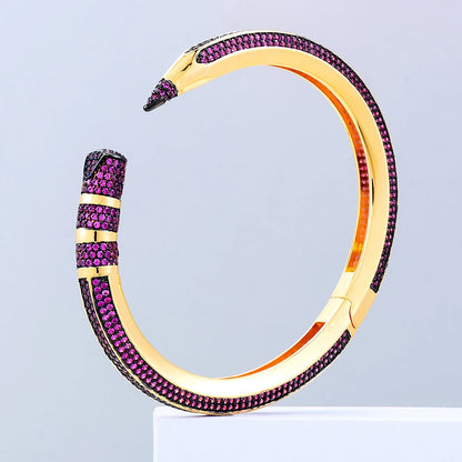 Pencil Designs Bangle Cuff Bracelet For Women