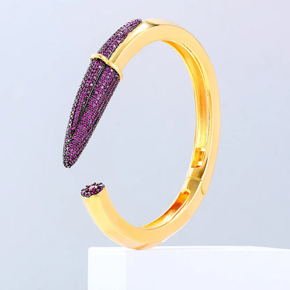 Pencil Designs Bangle Cuff Bracelet For Women