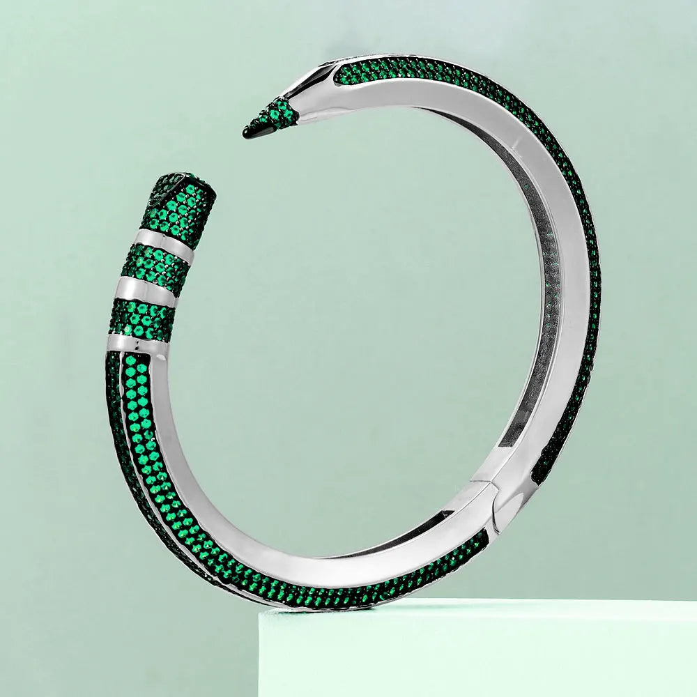 Pencil Designs Bangle Cuff Bracelet For Women