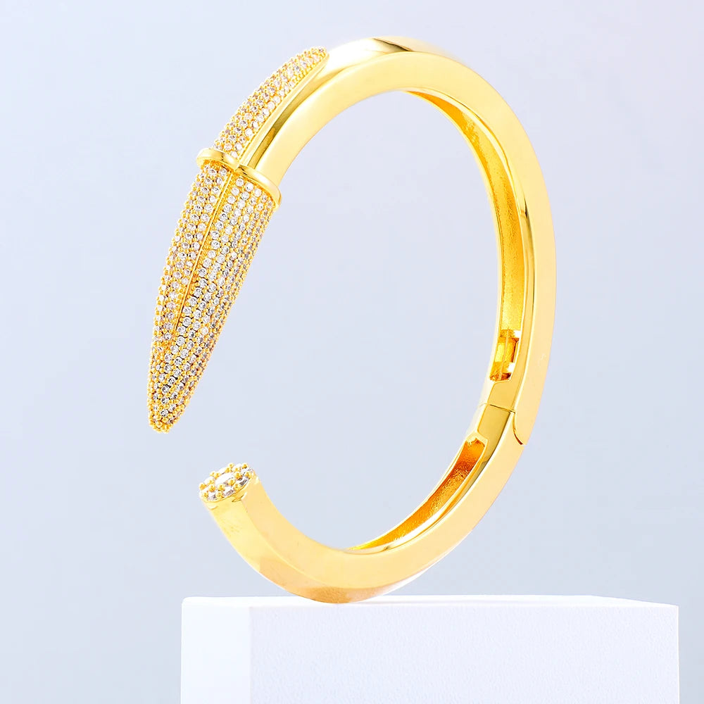 Pencil Designs Bangle Cuff Bracelet For Women