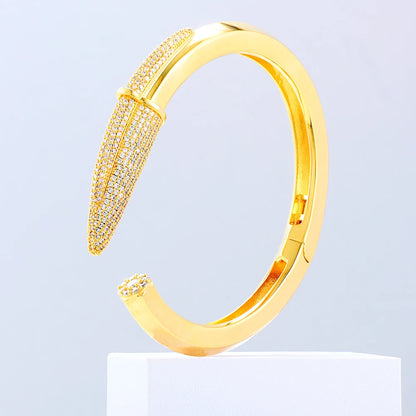 Pencil Designs Bangle Cuff Bracelet For Women