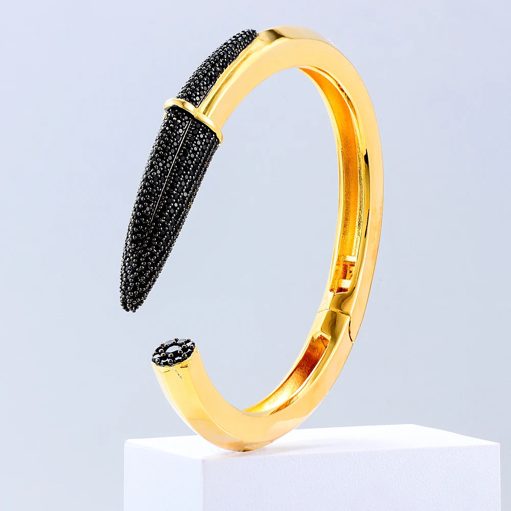 Pencil Designs Bangle Cuff Bracelet For Women