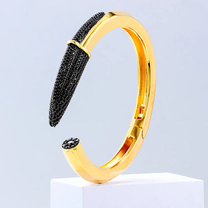 Pencil Designs Bangle Cuff Bracelet For Women