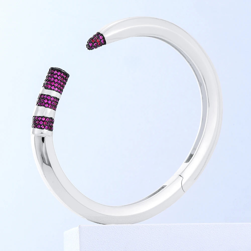 Pencil Designs Bangle Cuff Bracelet For Women