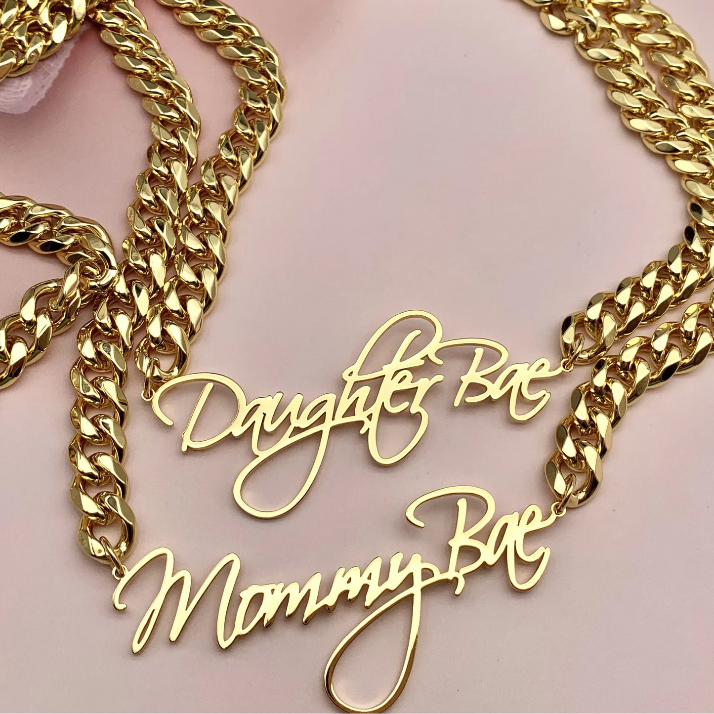 Custom Cuban Nameplate Necklace