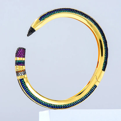 Pencil Designs Bangle Cuff Bracelet For Women