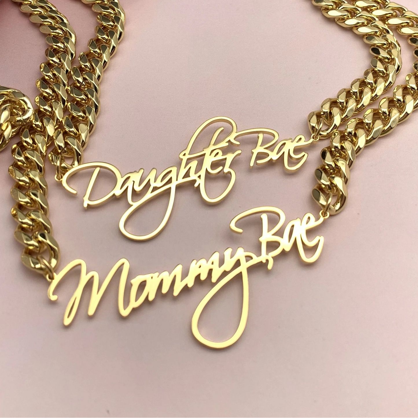 Custom Cuban Nameplate Necklace